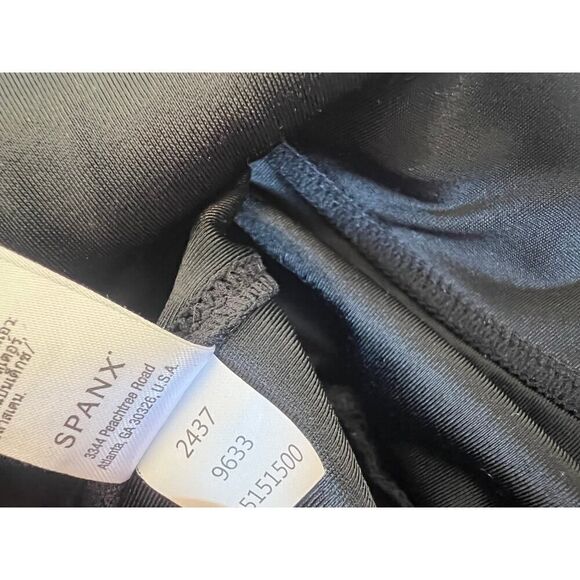 SPANXshape™ Faux Leather Leggings size small MSRP $98 - Picture 6 of 9